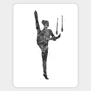 Rhythmic gymnastics juggling Magnet